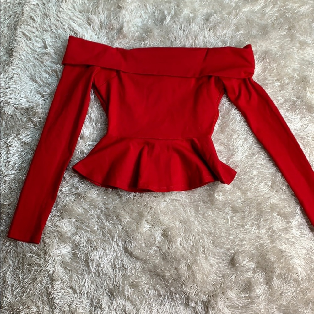 Off the shoulder top